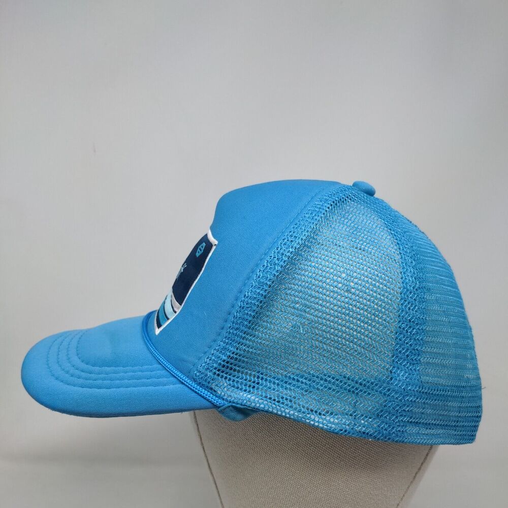Bumble Bff Snapback Trucker Hat Blue One Size Adjustable Mesh Back Rope - Picture 3 of 7